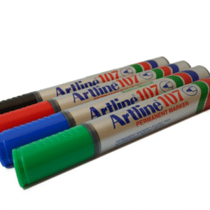 Marcadores permanentes Artline 107