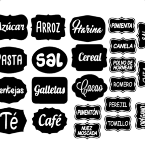 Sticker de cocina en vinilo