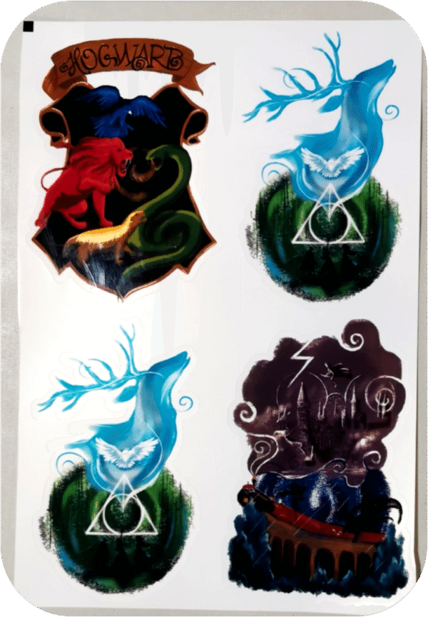 Lámina de sticker Harry Potter - Imagen 3
