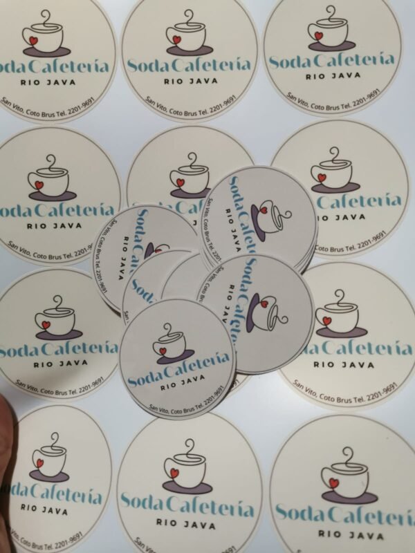 100 Sticker de forma regular - Imagen 2