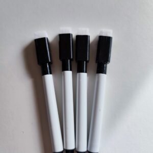 Marcador para pizarra punta fina con borrador