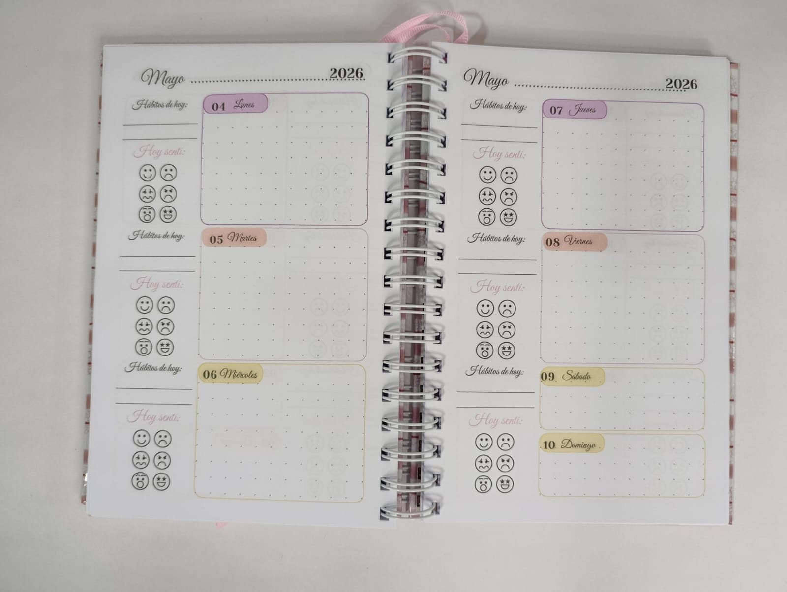 Agenda Fechada Semanal