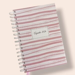 Agenda Semanal Portada Líneas delgadas