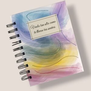 Libreta Portada Líneas